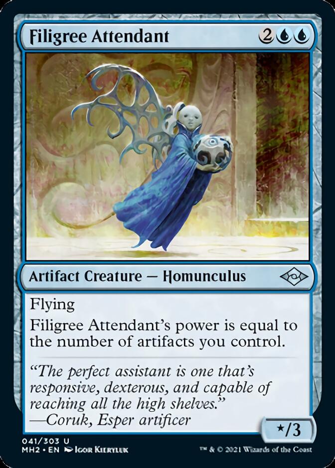 Filigree Attendant [Modern Horizons 2] | Game Haven TX