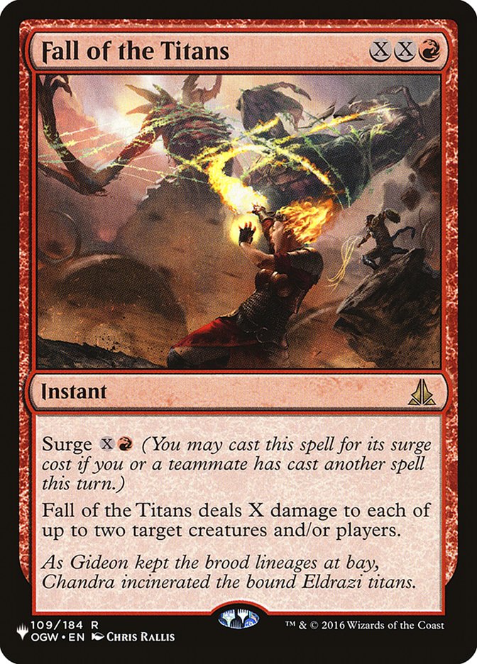 Fall of the Titans [The List] | Game Haven TX