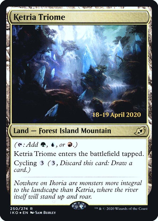 Ketria Triome [Ikoria: Lair of Behemoths Promos] | Game Haven TX