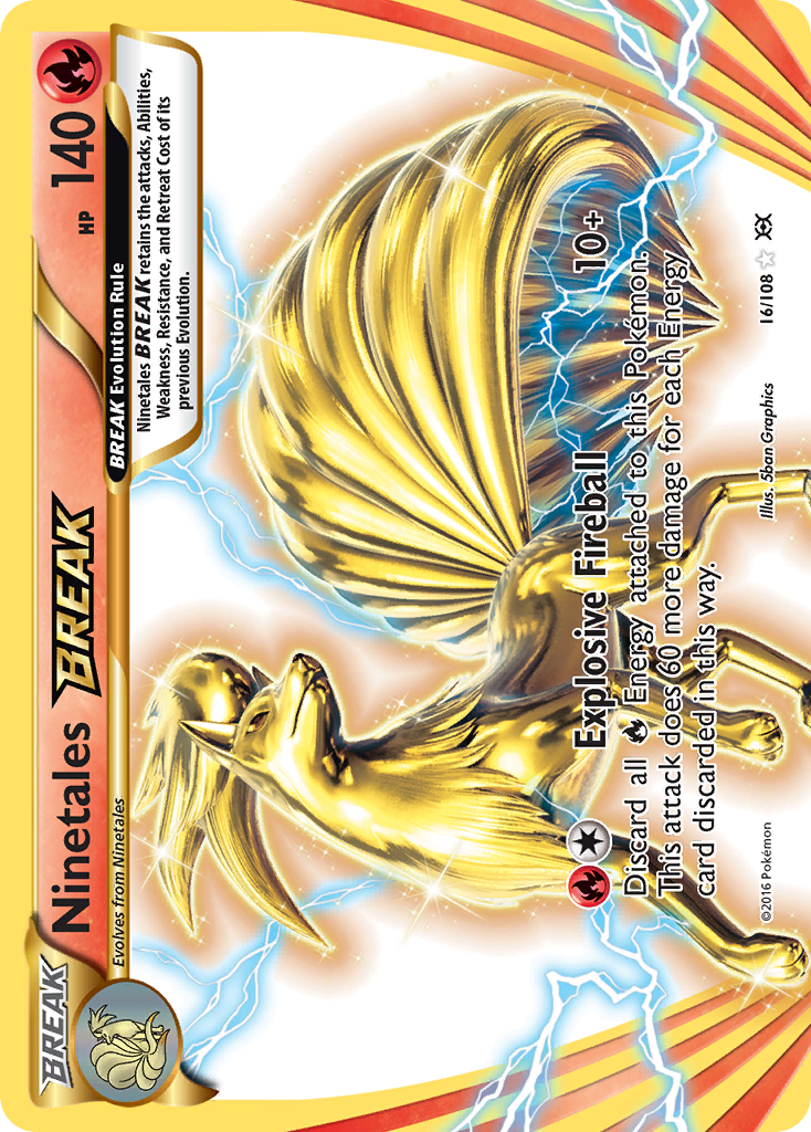 Ninetales BREAK (16/108) [XY: Evolutions] | Game Haven TX