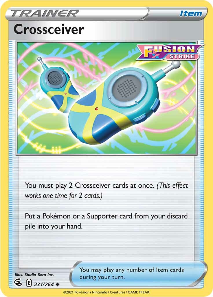 Crossceiver (231/264) [Sword & Shield: Fusion Strike] | Game Haven TX