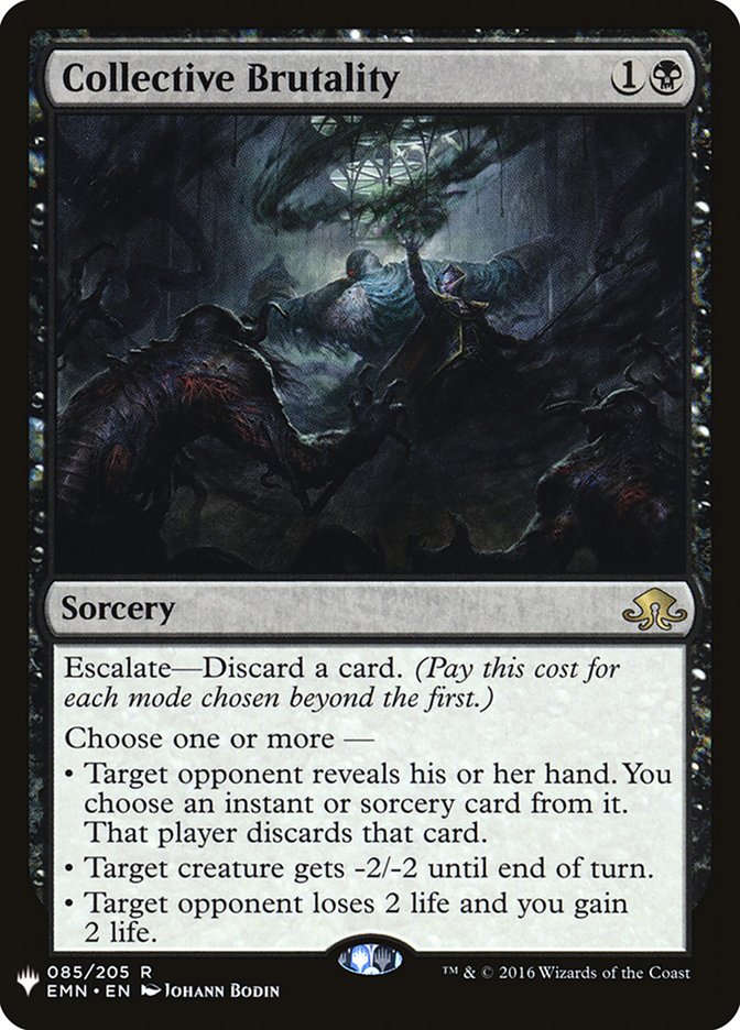 Collective Brutality [Mystery Booster] | Game Haven TX