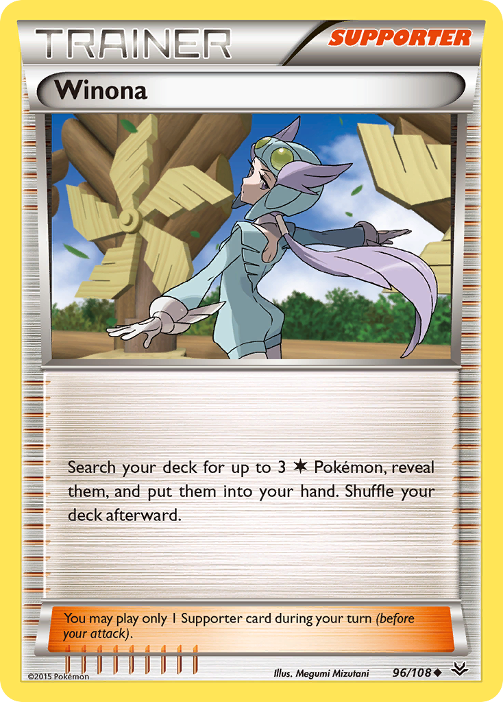 Winona (96/108) [XY: Roaring Skies] | Game Haven TX