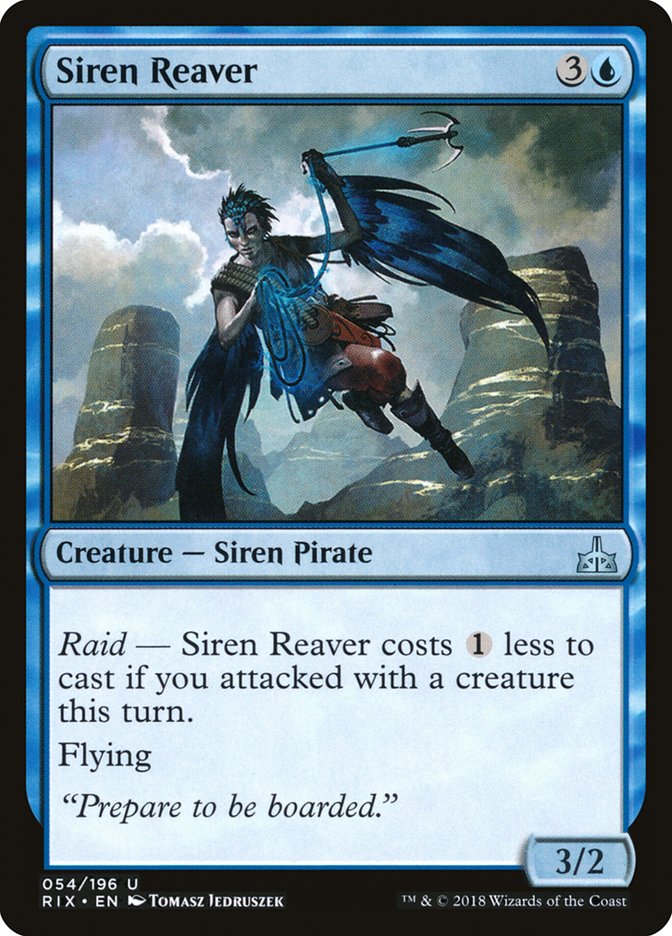 Siren Reaver [Rivals of Ixalan] | Game Haven TX
