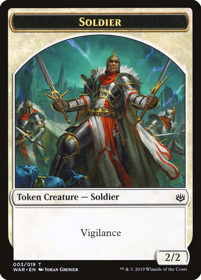 Soldier [War of the Spark Tokens] | Game Haven TX