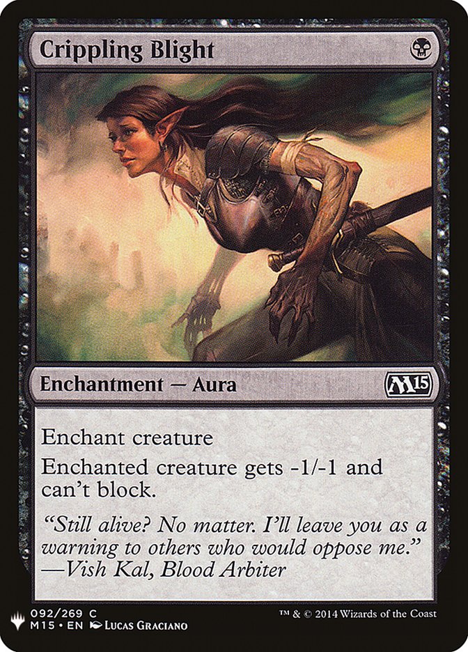Crippling Blight [Mystery Booster] | Game Haven TX