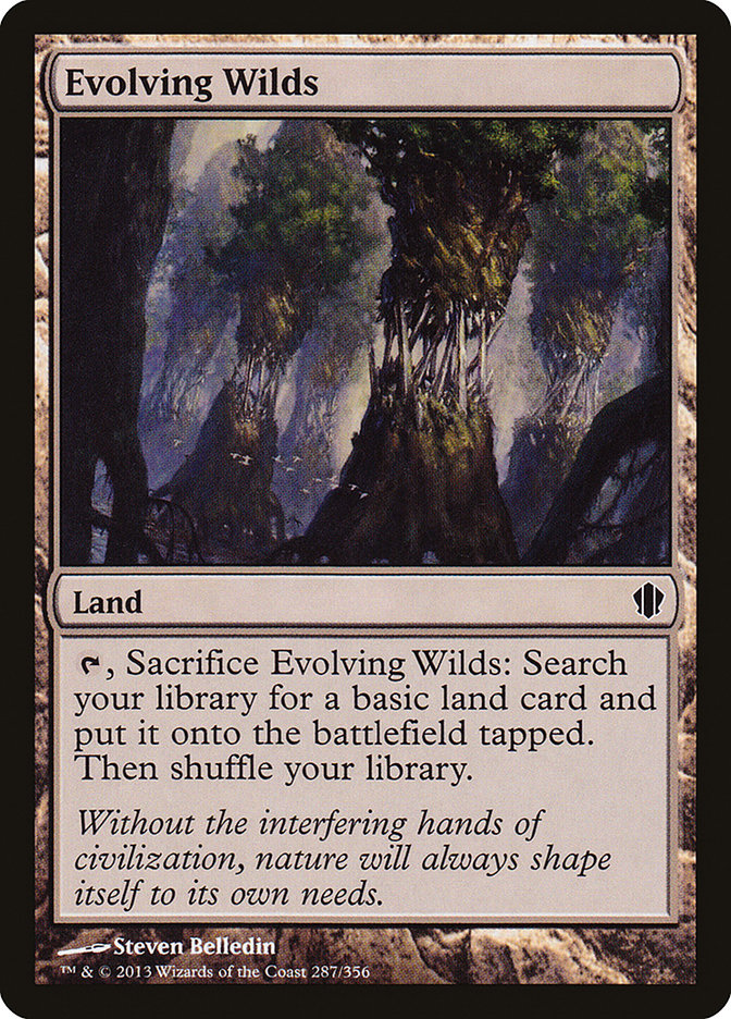 Evolving Wilds [Commander 2013] | Game Haven TX