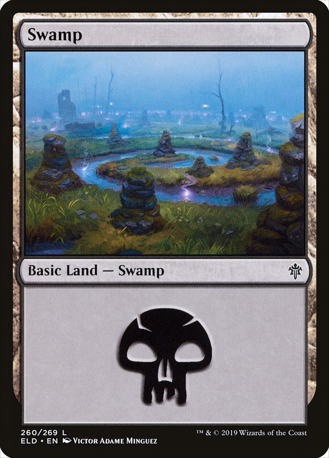 Swamp (260) [Throne of Eldraine] | Game Haven TX