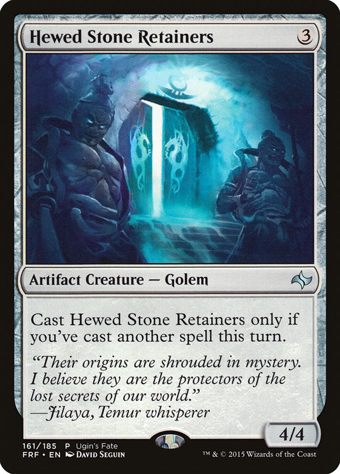 Hewed Stone Retainers [Ugin's Fate] | Game Haven TX