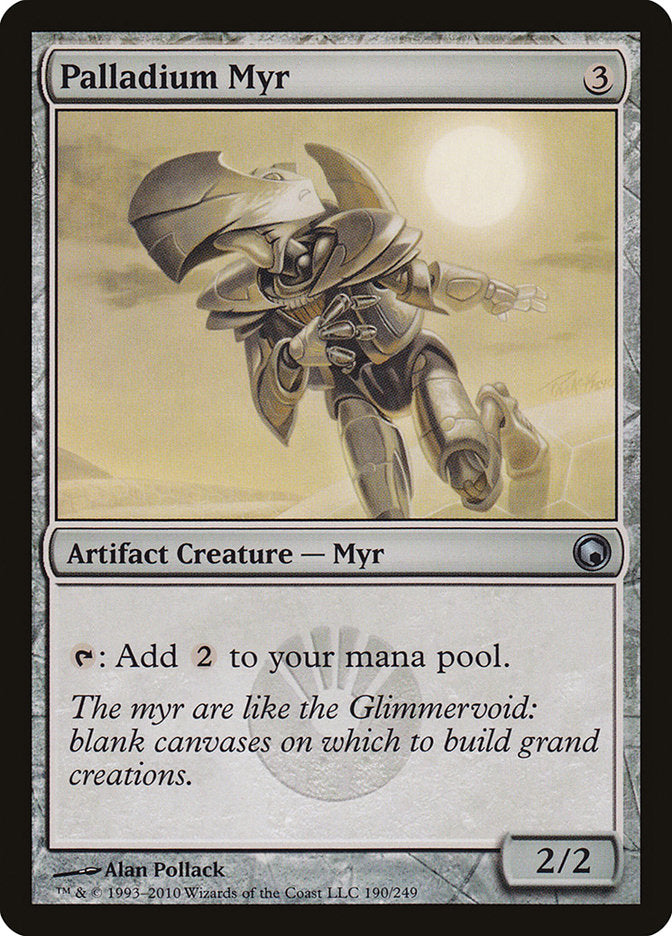 Palladium Myr [Scars of Mirrodin] | Game Haven TX