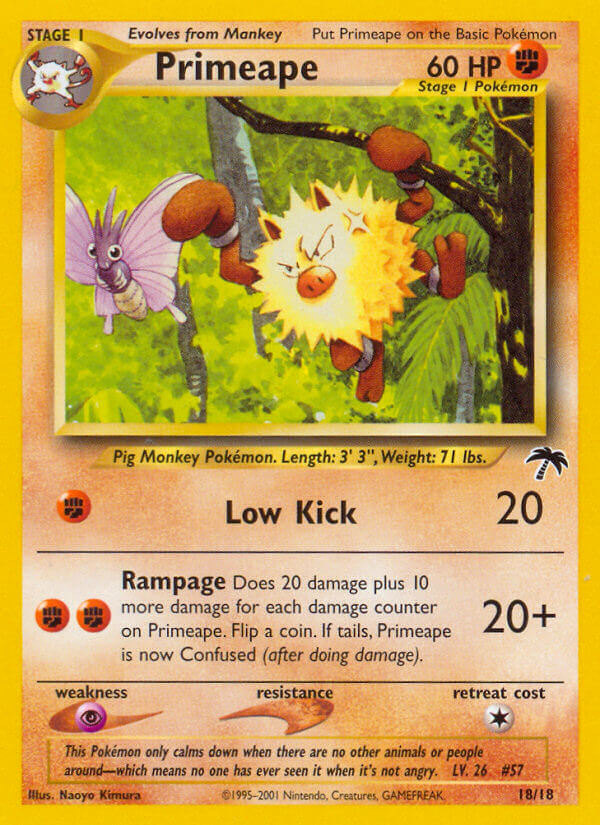 Primeape (18/18) [Southern Islands] | Game Haven TX