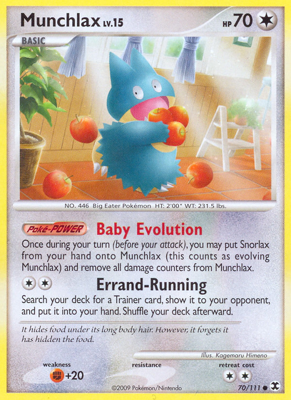 Munchlax (70/111) [Platinum: Rising Rivals] | Game Haven TX
