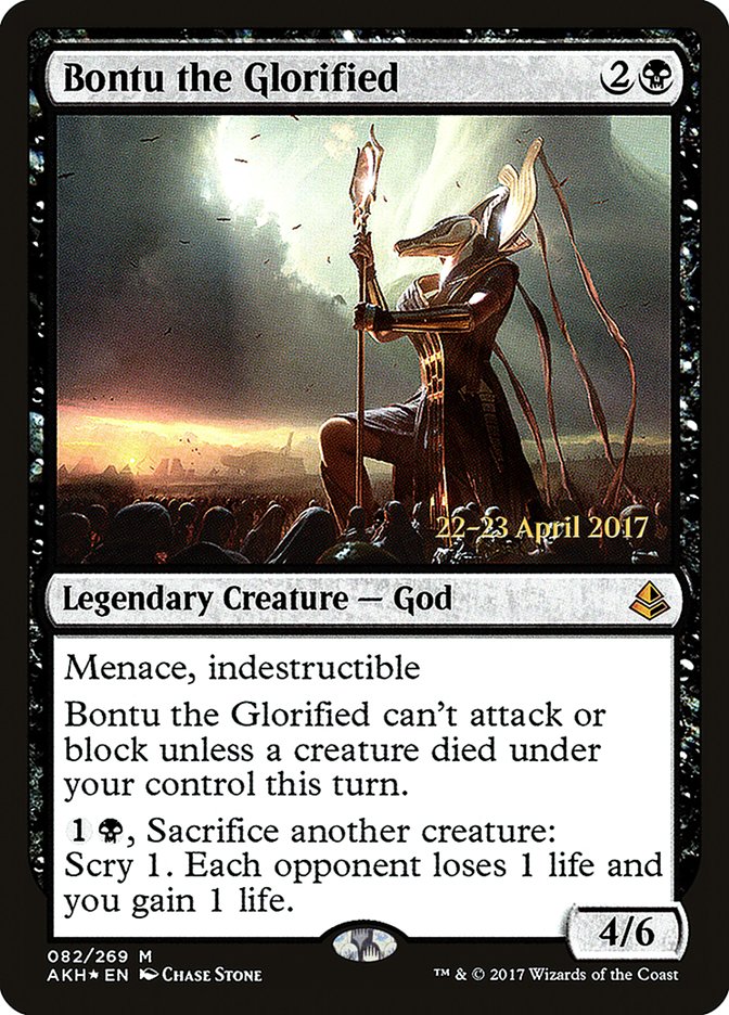 Bontu the Glorified [Amonkhet Promos] | Game Haven TX
