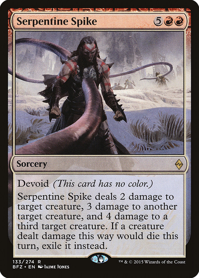 Serpentine Spike [Battle for Zendikar] | Game Haven TX