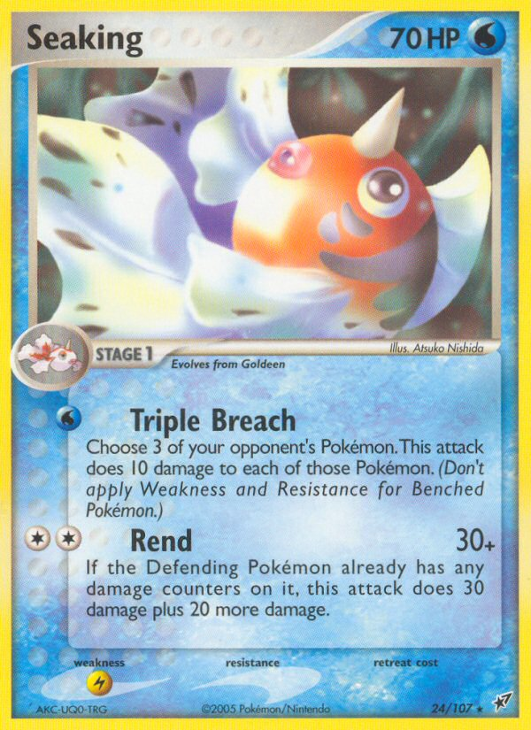 Seaking (24/107) [EX: Deoxys] | Game Haven TX