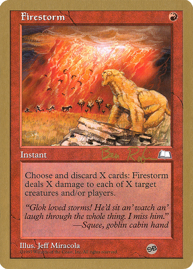Firestorm (Brian Selden) [World Championship Decks 1998] | Game Haven TX