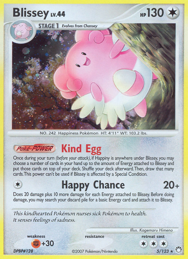 Blissey (5/123) [Diamond & Pearl: Mysterious Treasures] | Game Haven TX