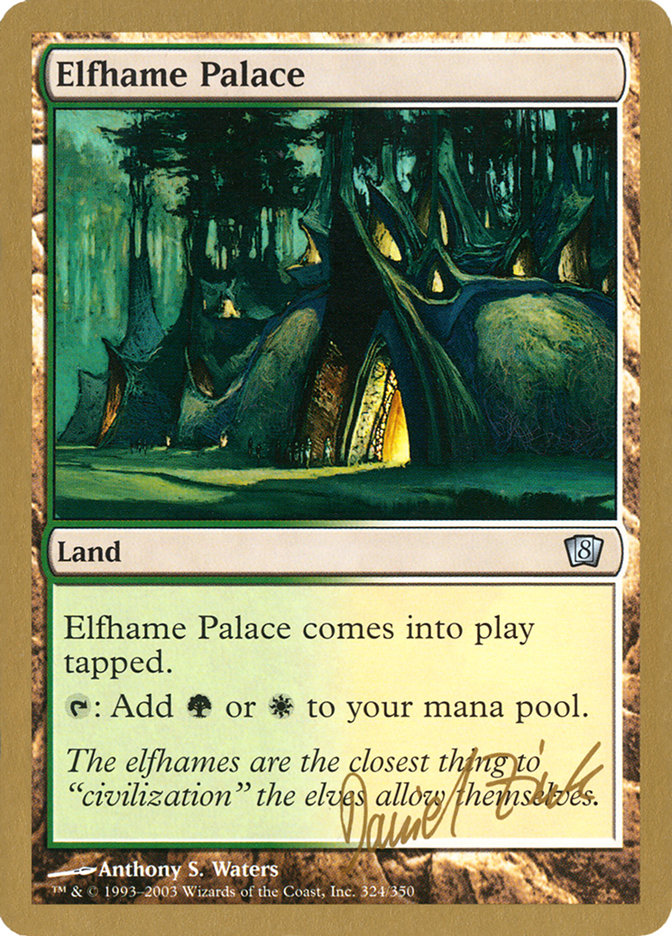 Elfhame Palace (Daniel Zink) [World Championship Decks 2003] | Game Haven TX