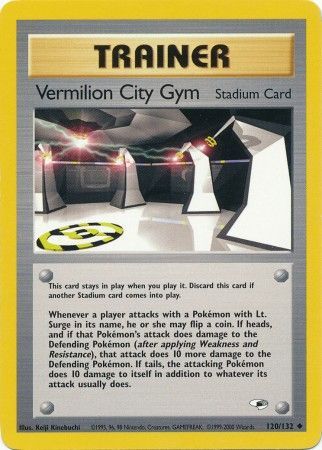 Vermilion City Gym (120/132) [Gym Heroes Unlimited] | Game Haven TX