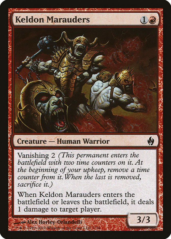 Keldon Marauders [Premium Deck Series: Fire and Lightning] | Game Haven TX