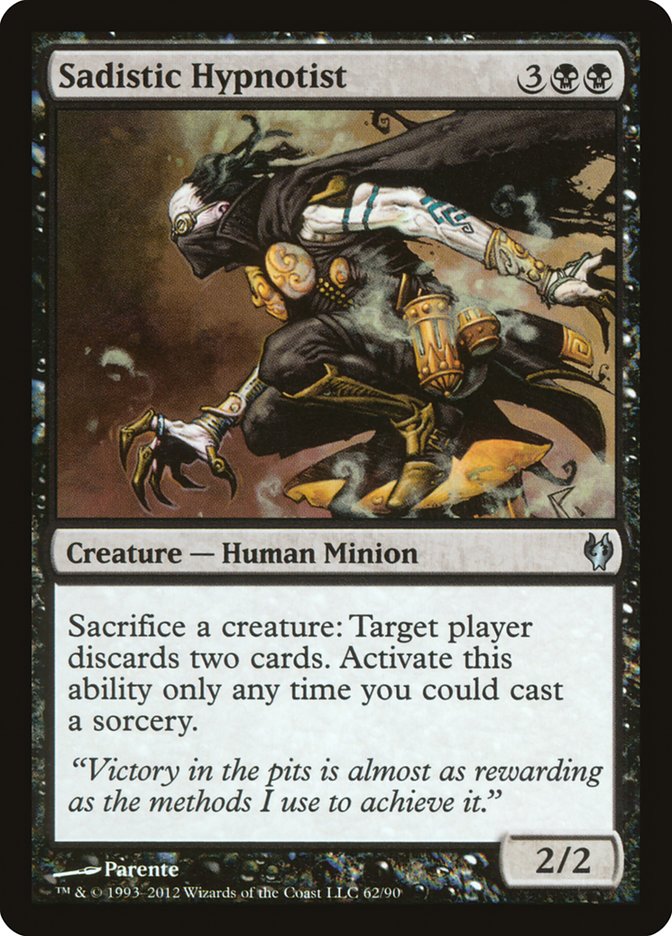 Sadistic Hypnotist [Duel Decks: Izzet vs. Golgari] | Game Haven TX