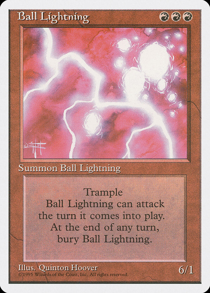 Ball Lightning [Fourth Edition] | Game Haven TX