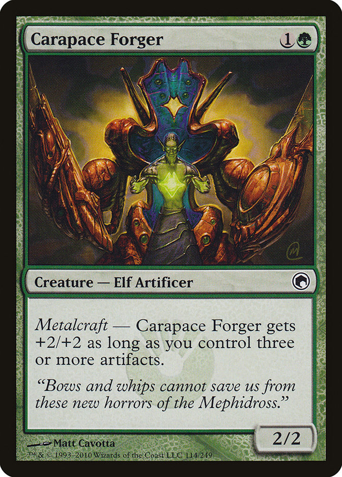 Carapace Forger [Scars of Mirrodin] | Game Haven TX