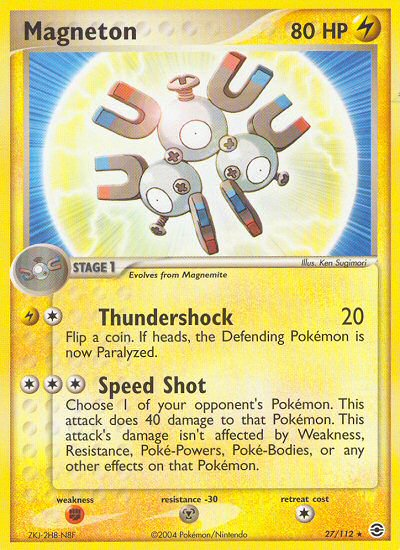 Magneton (27/112) [EX: FireRed & LeafGreen] | Game Haven TX