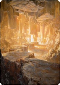 Pillarverge Pathway Art Card [Zendikar Rising Art Series] | Game Haven TX