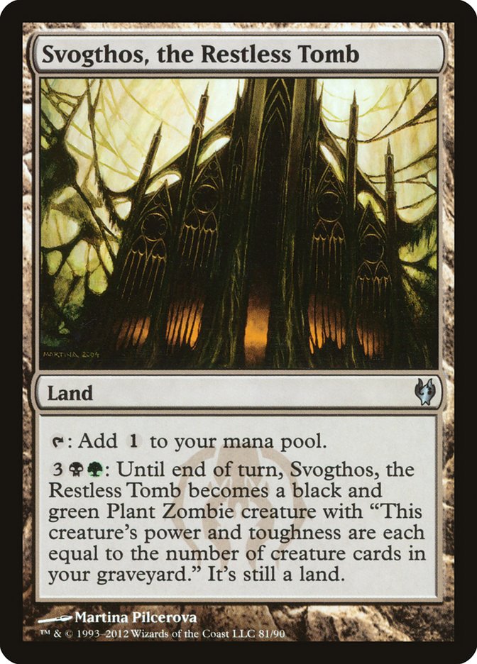 Svogthos, the Restless Tomb [Duel Decks: Izzet vs. Golgari] | Game Haven TX