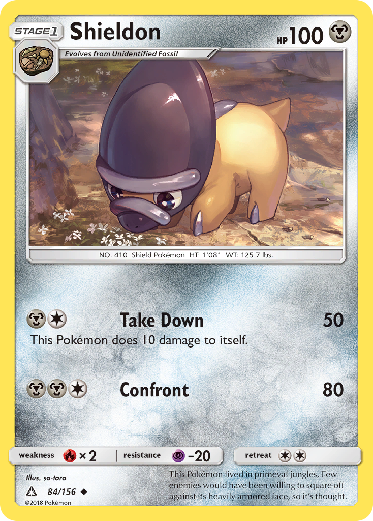 Shieldon (84/156) [Sun & Moon: Ultra Prism] | Game Haven TX