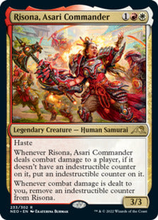 Risona, Asari Commander [Kamigawa: Neon Dynasty] | Game Haven TX