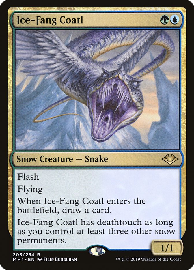 Ice-Fang Coatl [Modern Horizons] | Game Haven TX