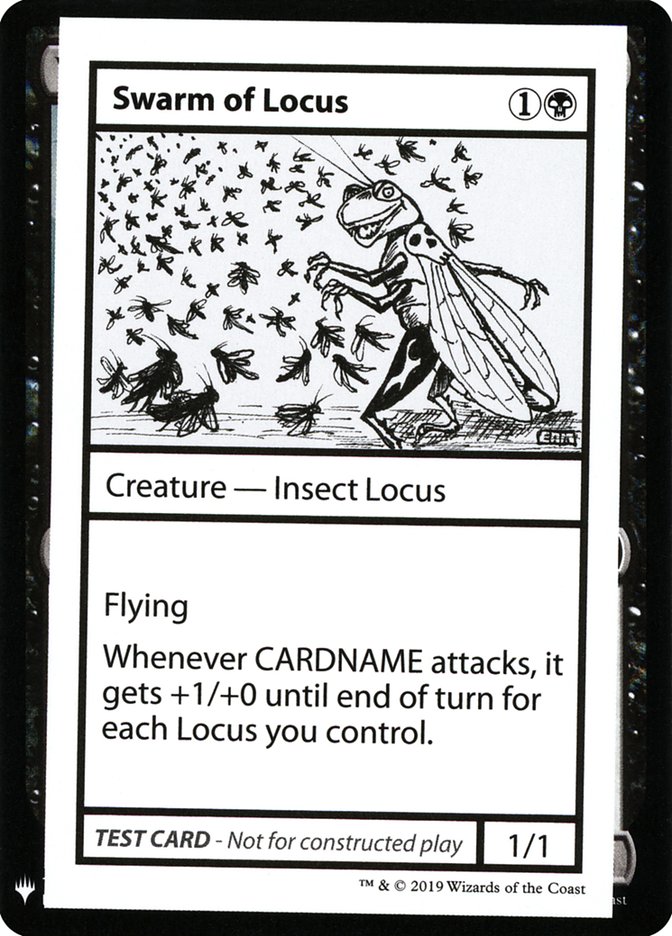 Swarm of Locus [Mystery Booster Playtest Cards] | Game Haven TX