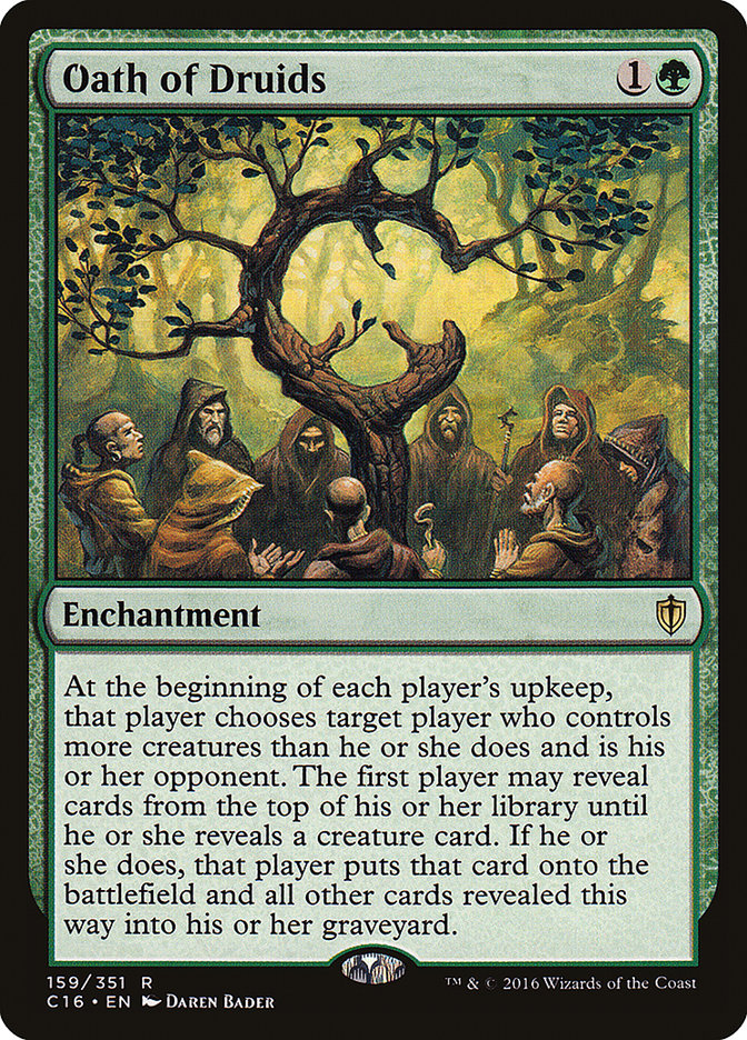 Oath of Druids [Commander 2016] | Game Haven TX