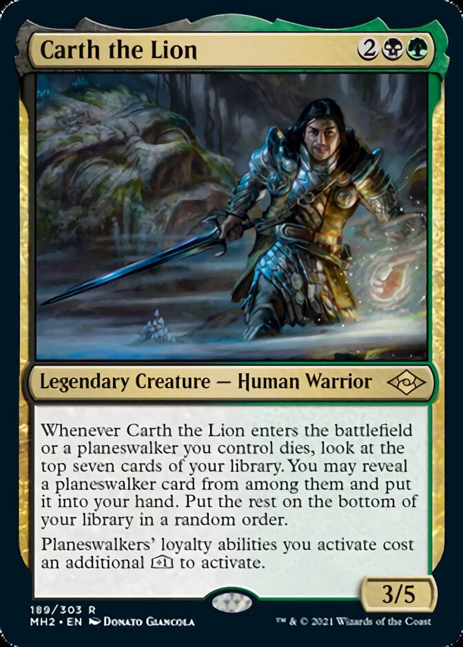 Carth the Lion [Modern Horizons 2] | Game Haven TX