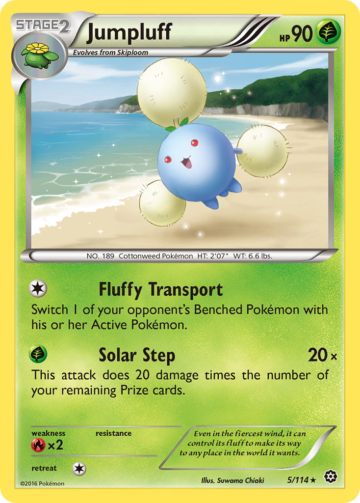 Jumpluff (5/114) [XY: Steam Siege] | Game Haven TX