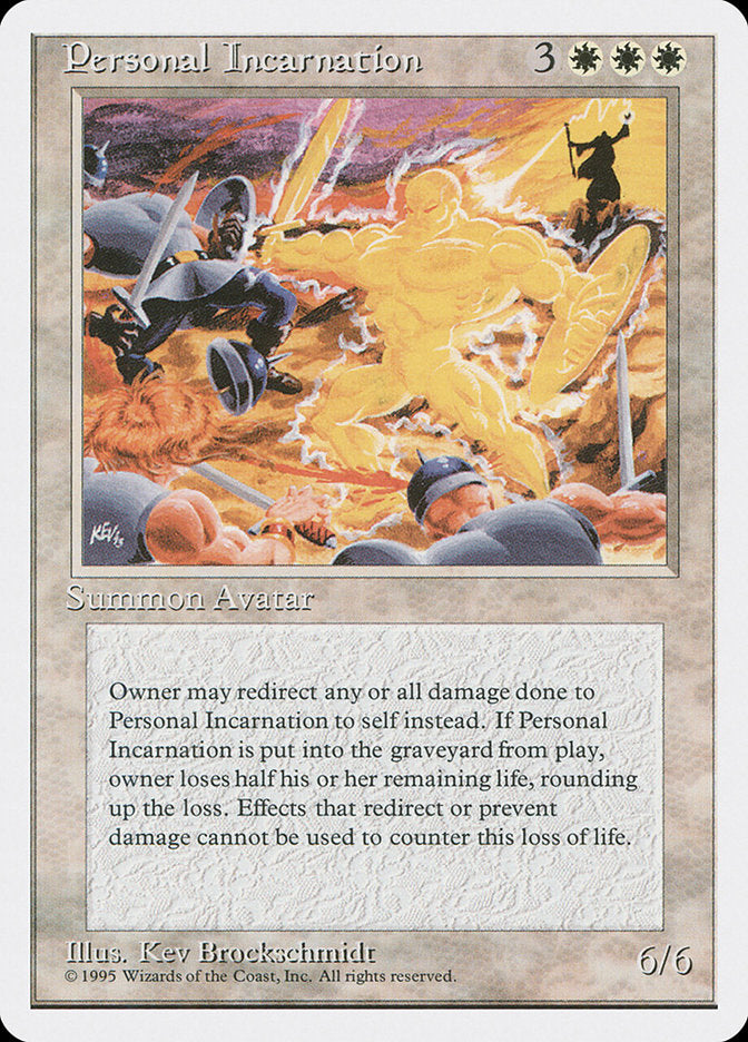 Personal Incarnation [Fourth Edition] | Game Haven TX