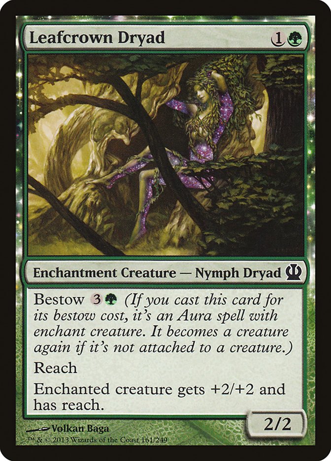 Leafcrown Dryad [Theros] | Game Haven TX