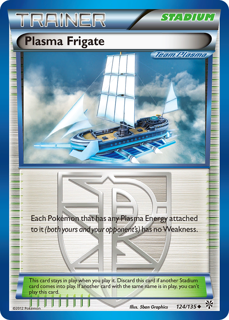 Plasma Frigate (124/135) [Black & White: Plasma Storm] | Game Haven TX