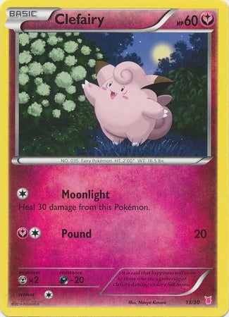 Clefairy (13/30) [XY: Trainer Kit 1 - Wigglytuff] | Game Haven TX