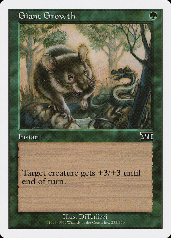 Giant Growth [Classic Sixth Edition] | Game Haven TX