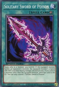 Solitary Sword of Poison [SBCB-EN078] Common | Game Haven TX