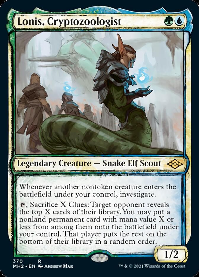 Lonis, Cryptozoologist (Sketch) [Modern Horizons 2] | Game Haven TX