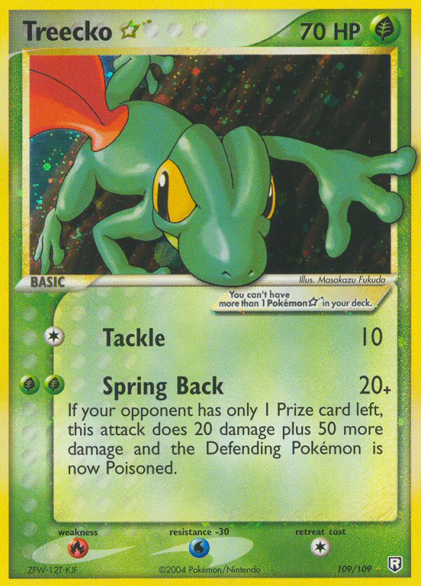 Treecko Star (109/109) [EX: Team Rocket Returns] | Game Haven TX