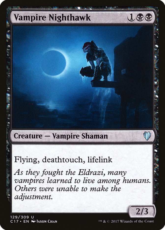 Vampire Nighthawk [Commander 2017] | Game Haven TX