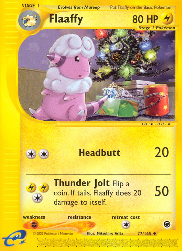 Flaaffy (77/165) [Expedition: Base Set] | Game Haven TX