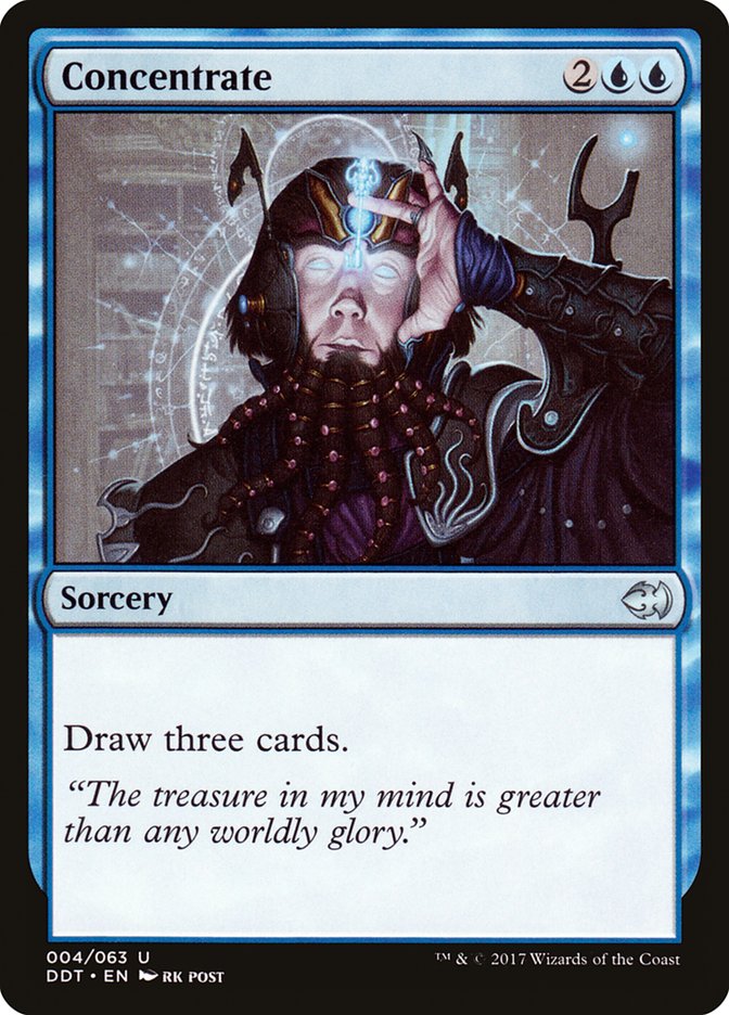 Concentrate [Duel Decks: Merfolk vs. Goblins] | Game Haven TX