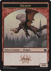 Dragon // Goblin Token [Ravnica Allegiance: Guild Kits] | Game Haven TX