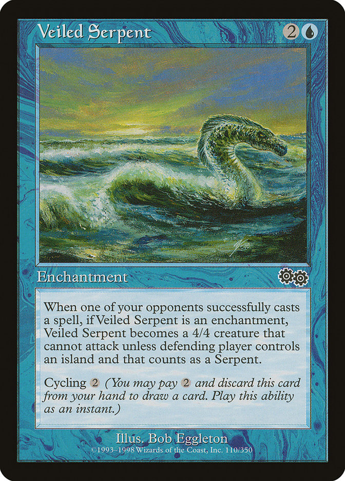 Veiled Serpent [Urza's Saga] | Game Haven TX